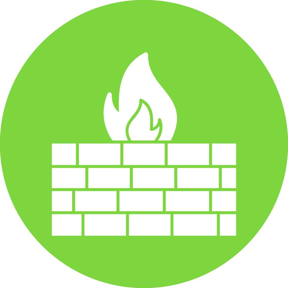 Firewall Vector Icon Design