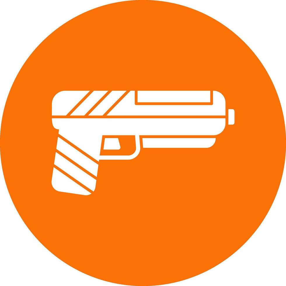 Pistol Vector Icon Design