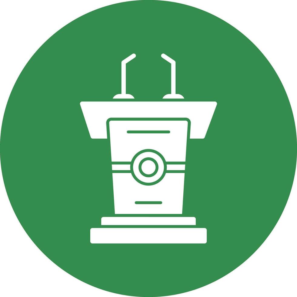 Podium Vector Icon Design