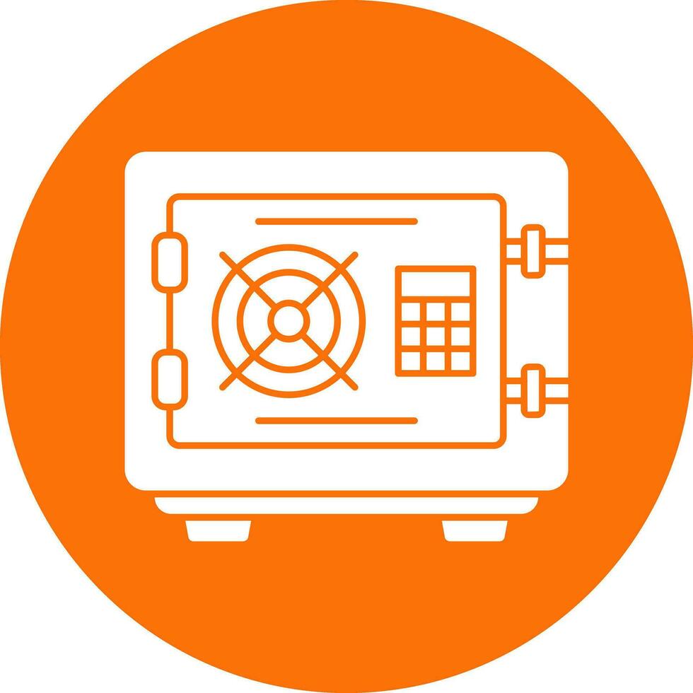 Safe box Vector Icon Design