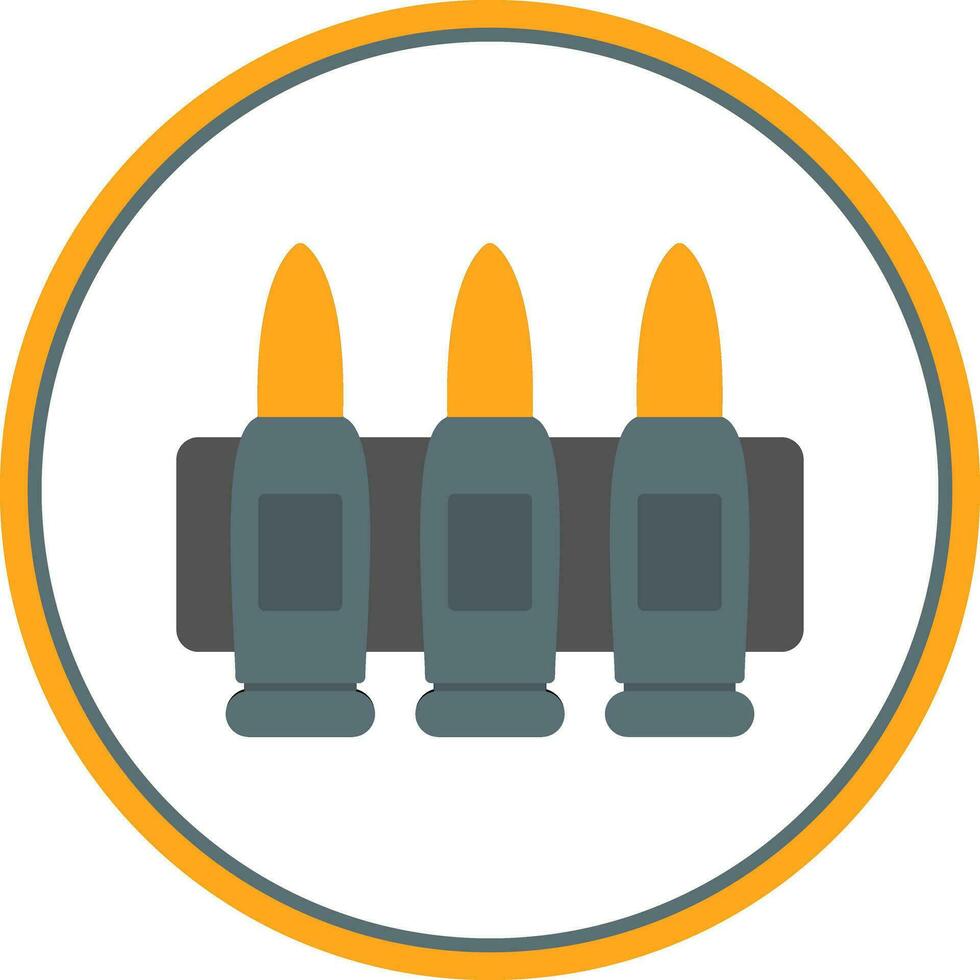 Ammunition Vector Icon Design