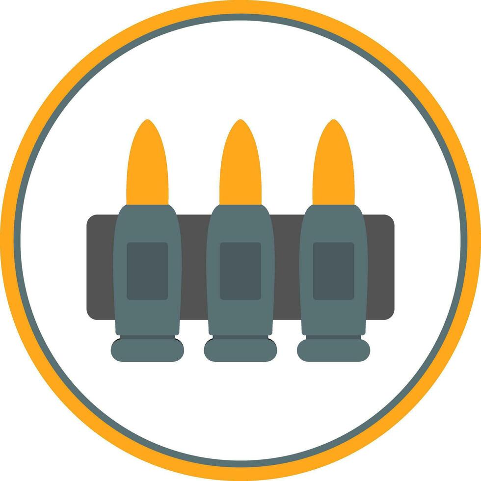 Ammunition Vector Icon Design