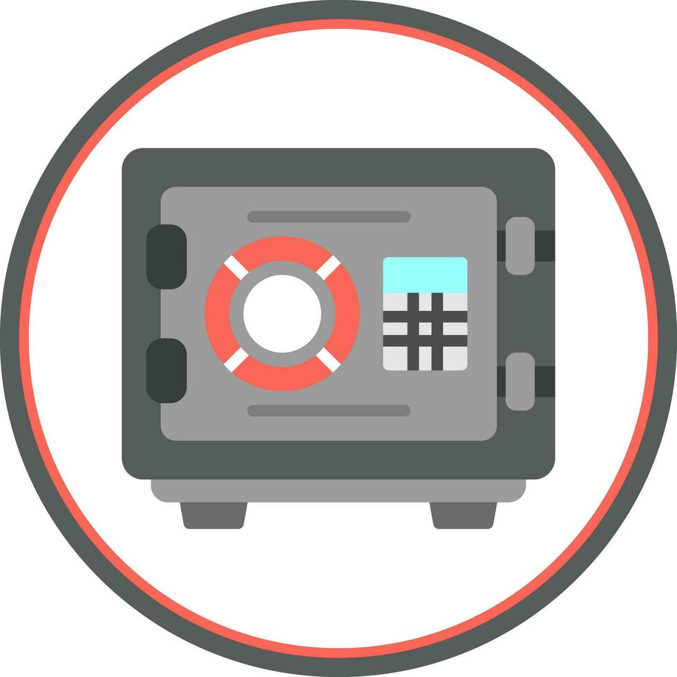 Safe box Vector Icon Design