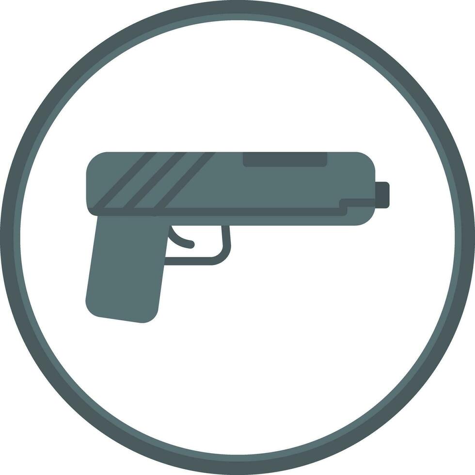 Gun Vector Icon Design