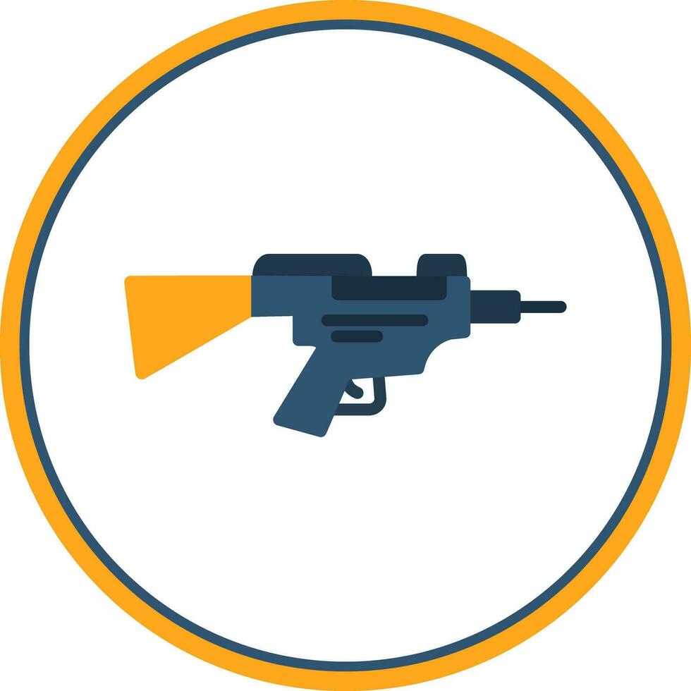 Gun Vector Icon Design