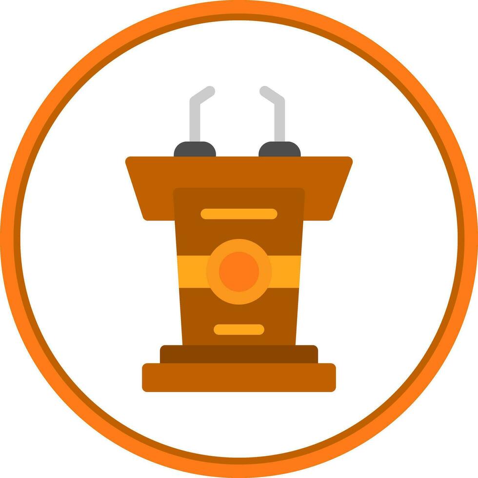 Podium Vector Icon Design