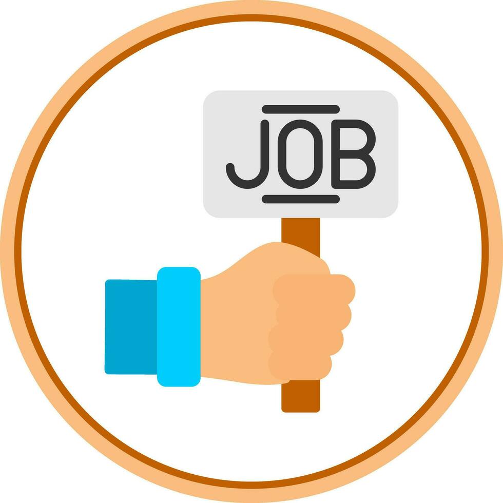 Job Vector Icon Design