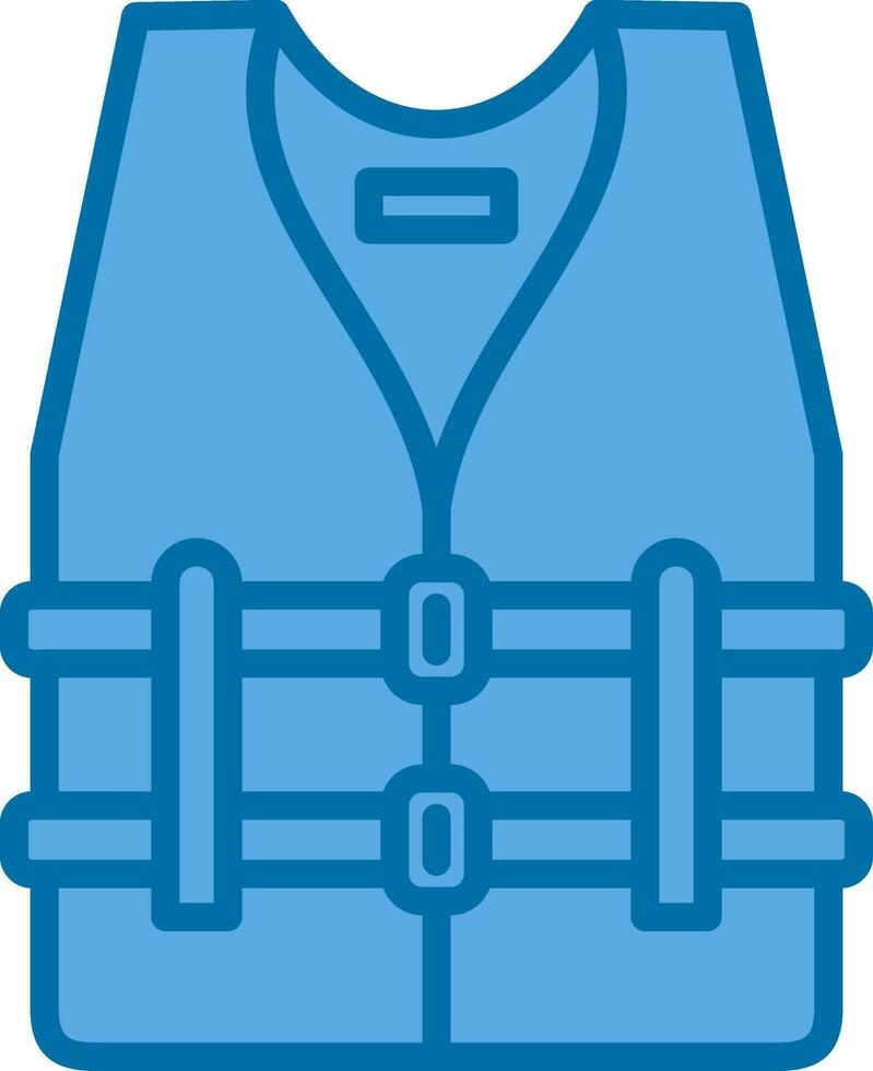 Life vest Vector Icon Design