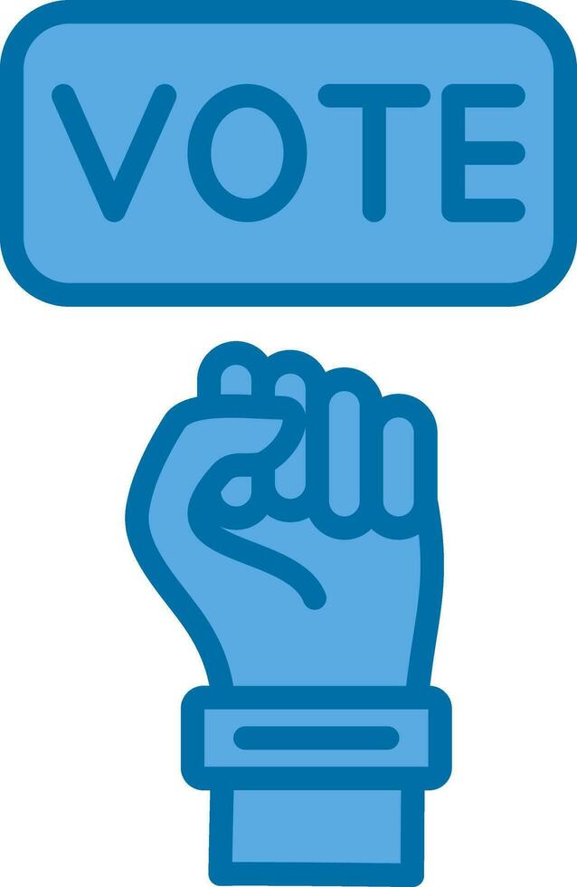 diseño de icono de vector de voto