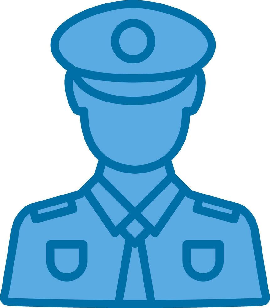 diseño de icono de vector de policía