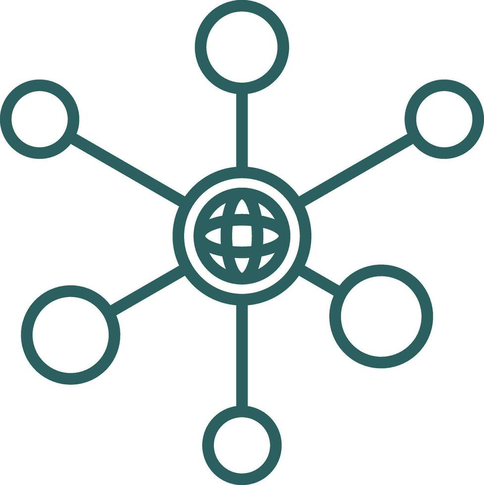 Network Vector Icon Design