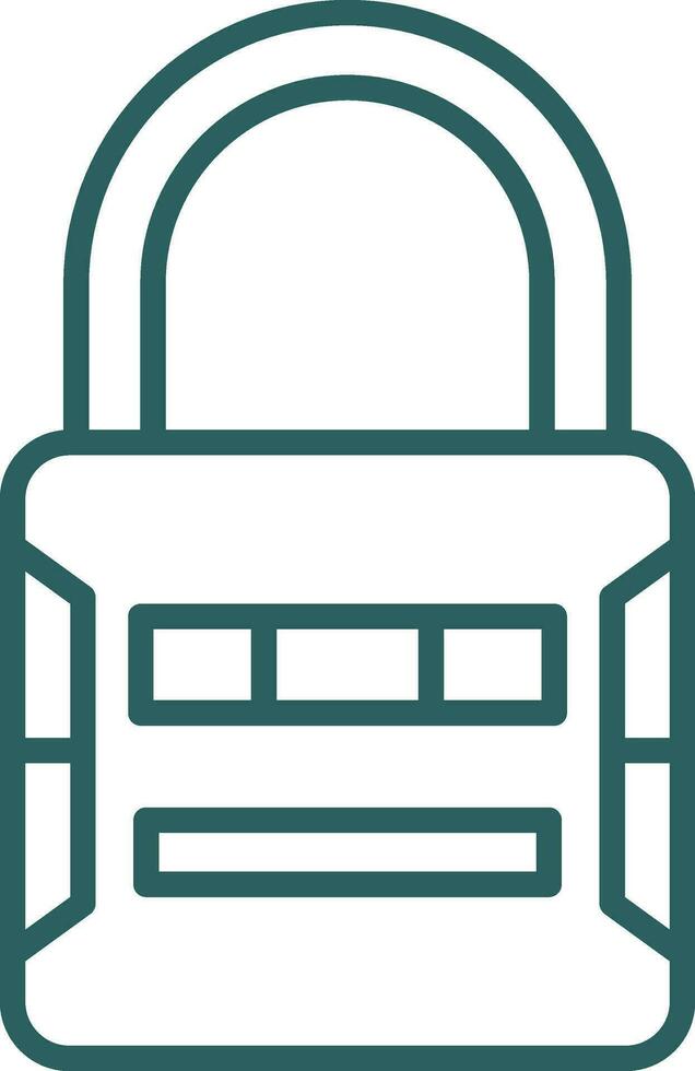 Padlock Vector Icon Design