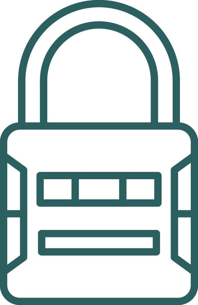 Padlock Vector Icon Design