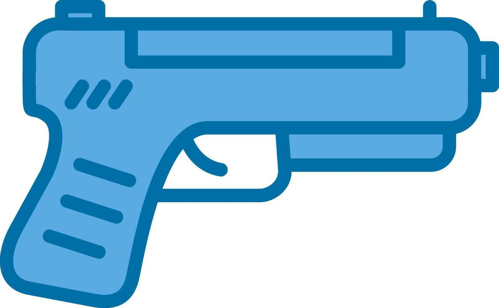 Pistol Vector Icon Design