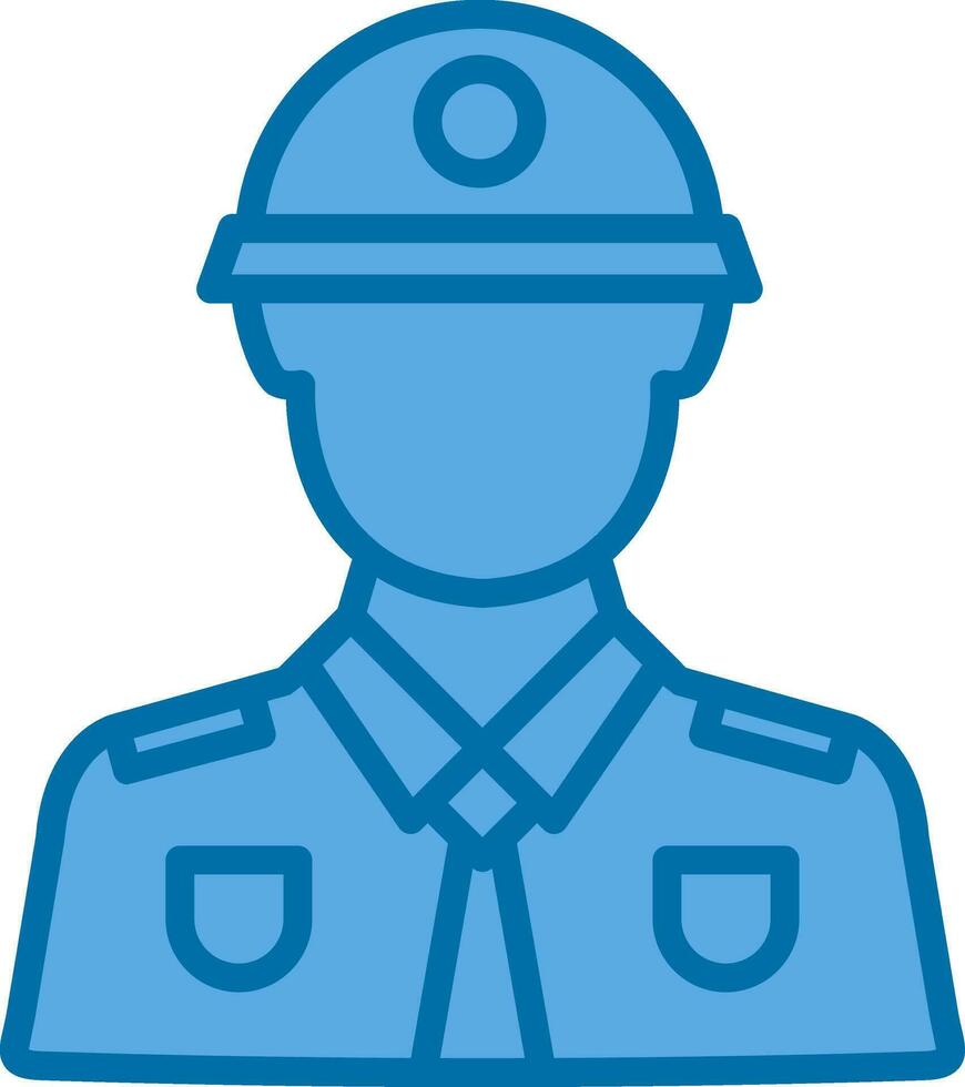 Soldier Vector Icon Design