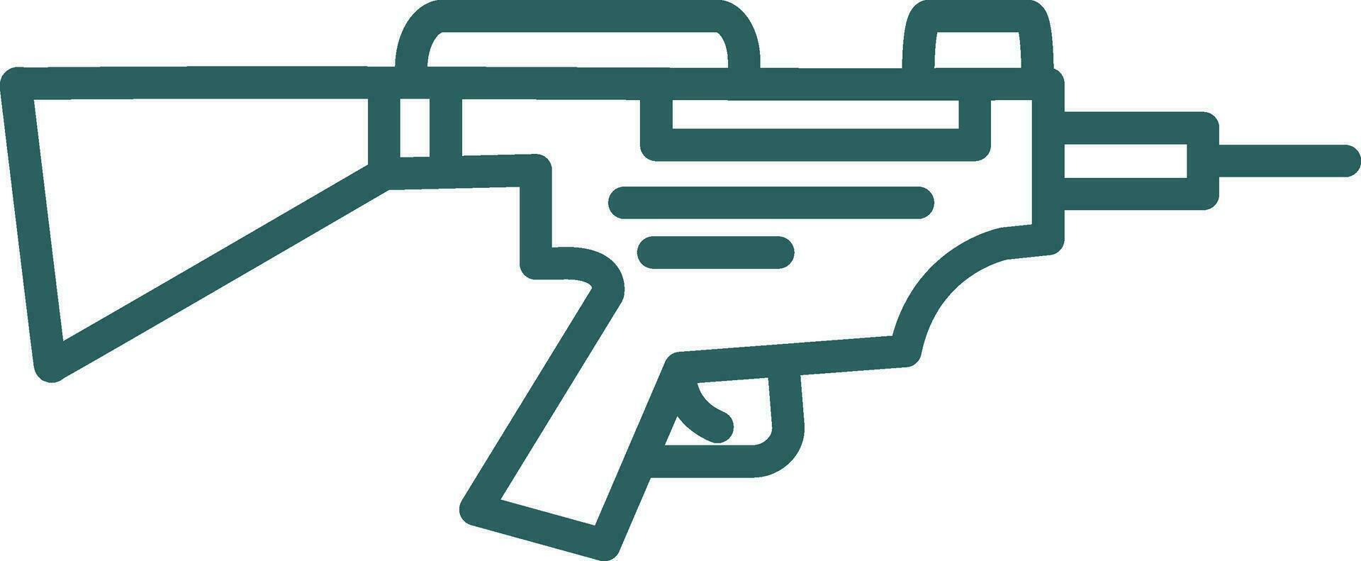 Gun Vector Icon Design