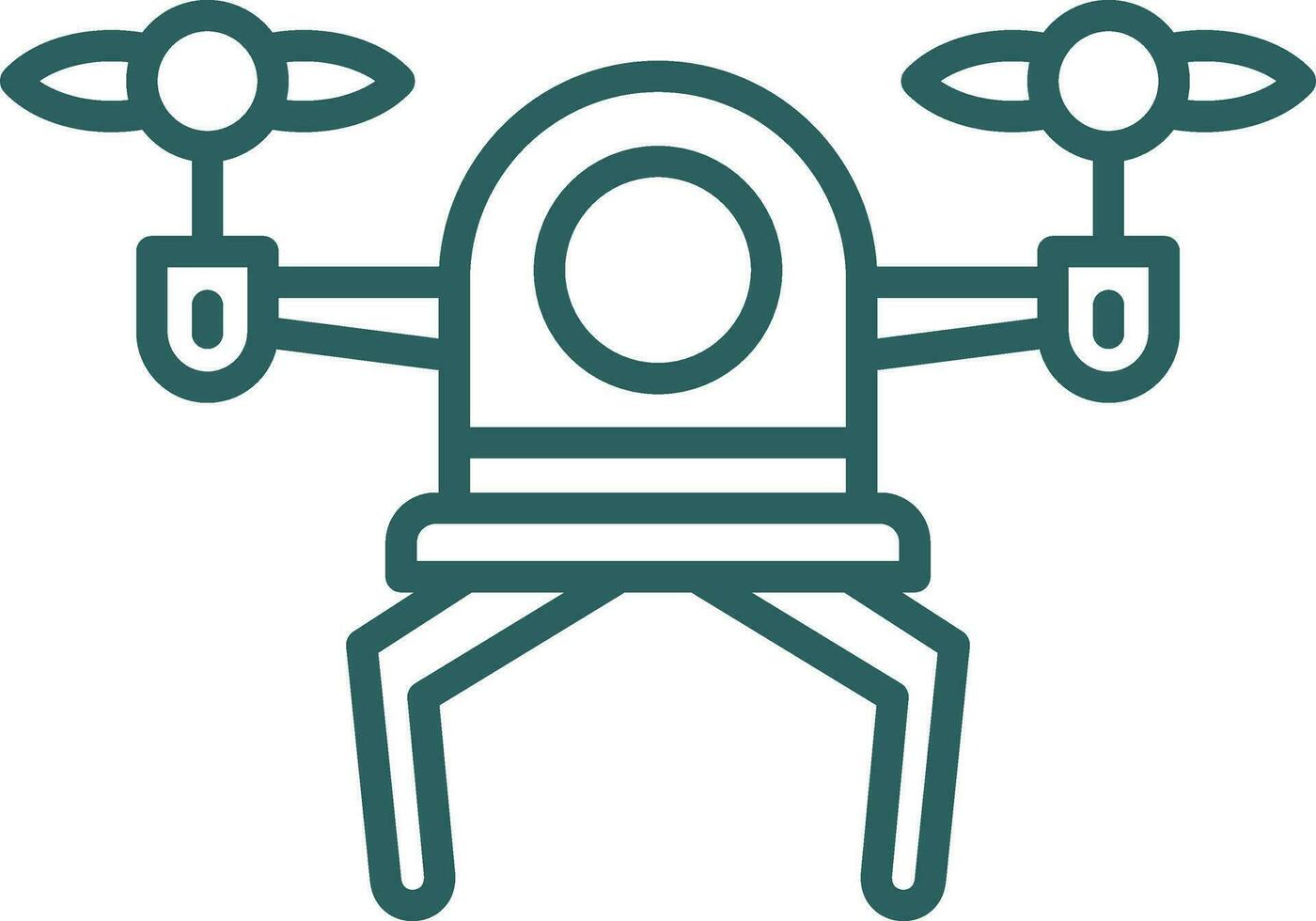 Drone Vector Icon Design