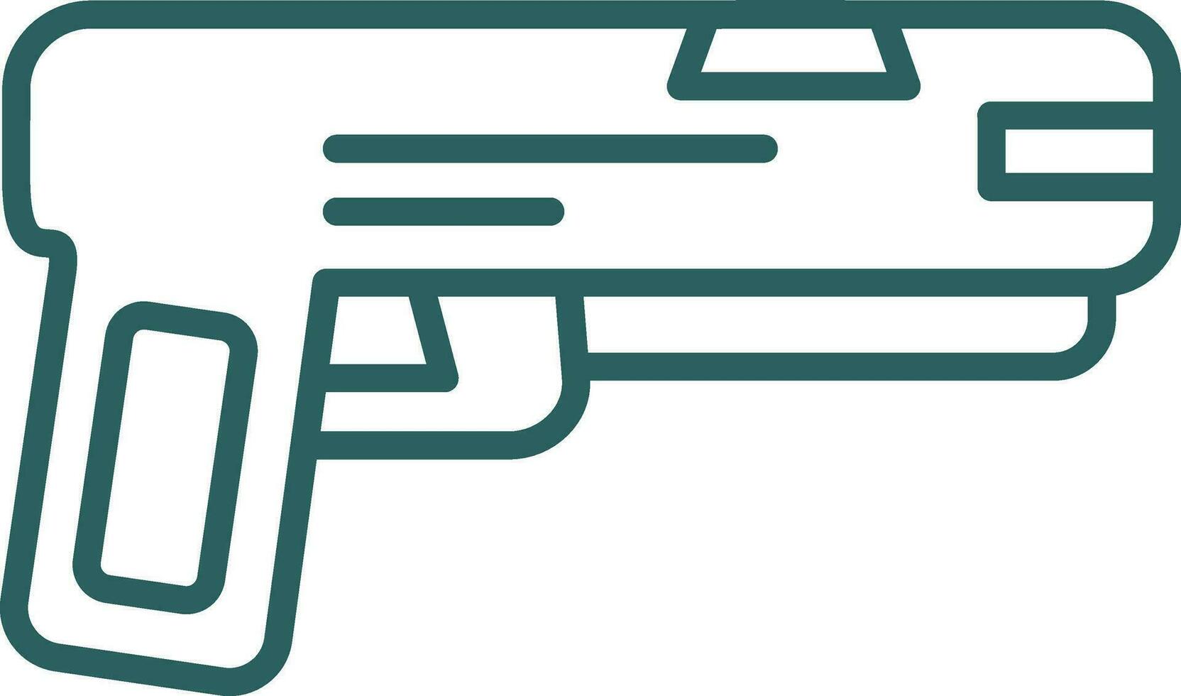 Gun Vector Icon Design