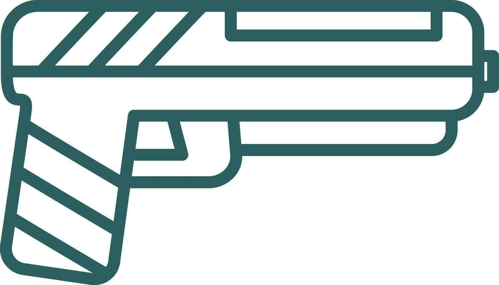 Pistol Vector Icon Design