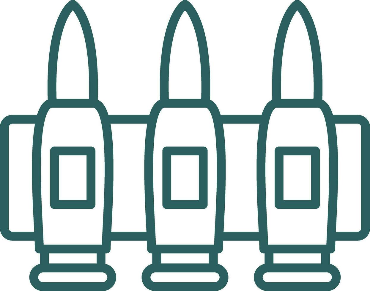 Ammunition Vector Icon Design