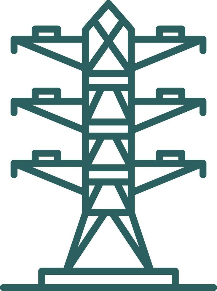 Tower Vector Icon Design