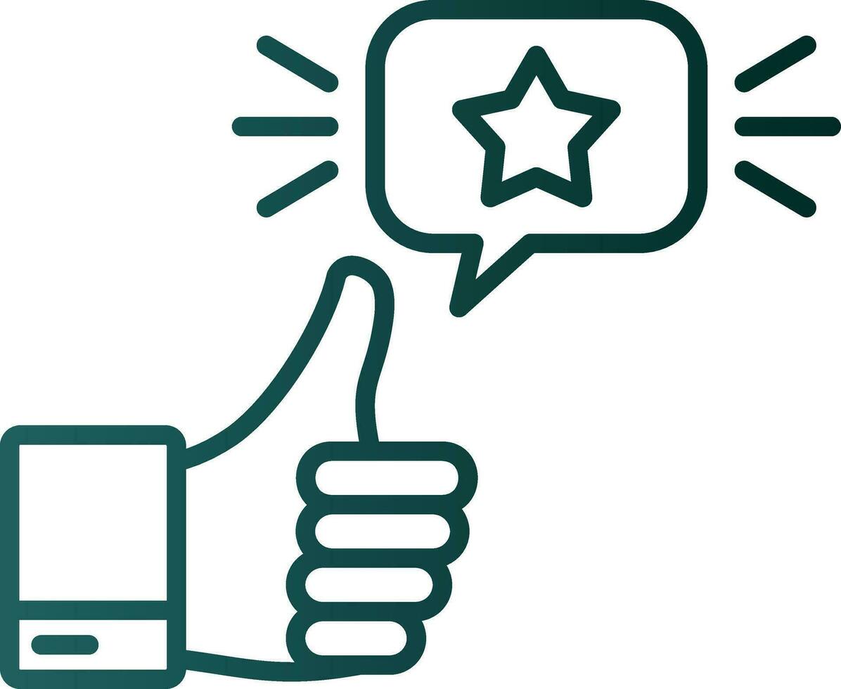 Appreciation Vector Icon Design