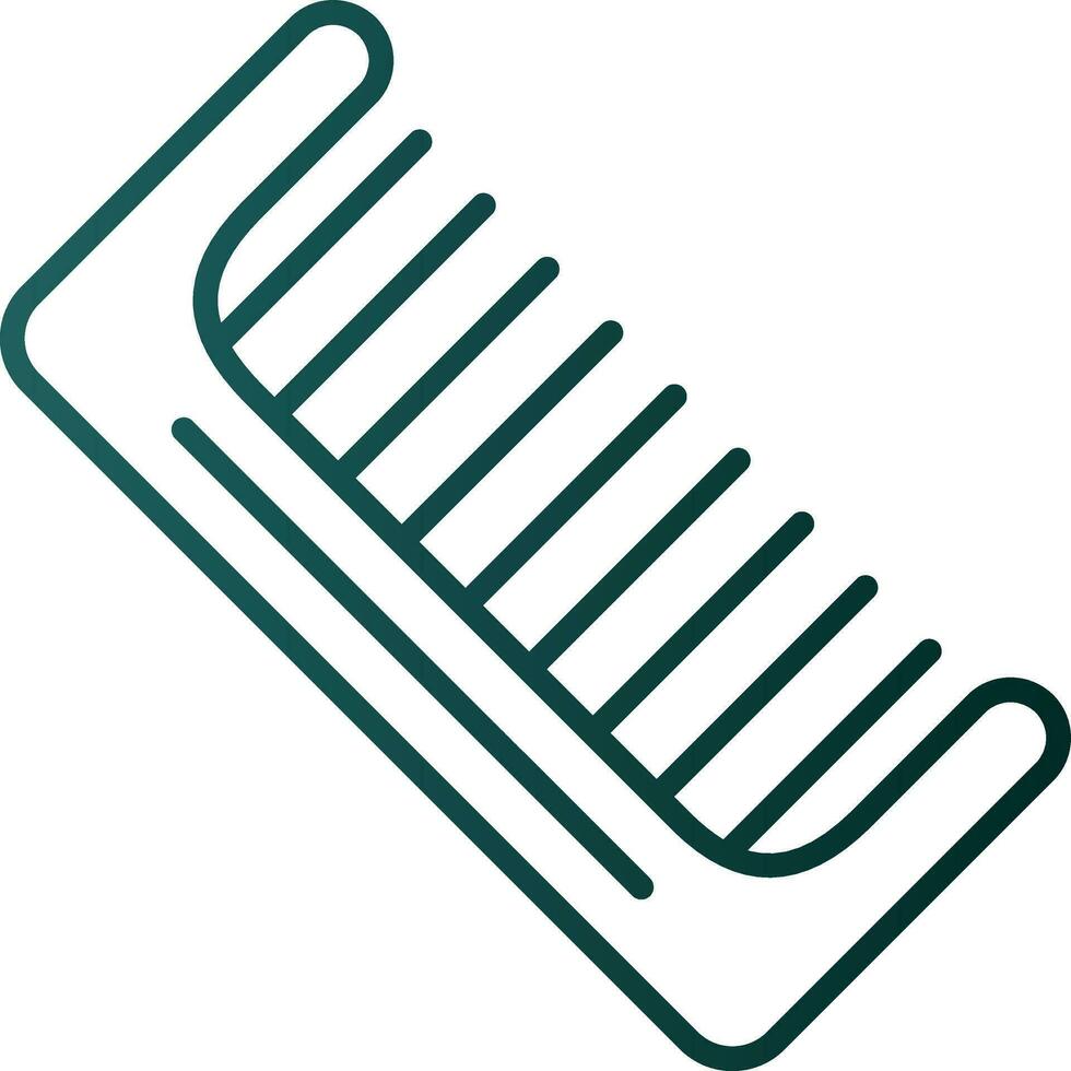 Comb Vector Icon Design