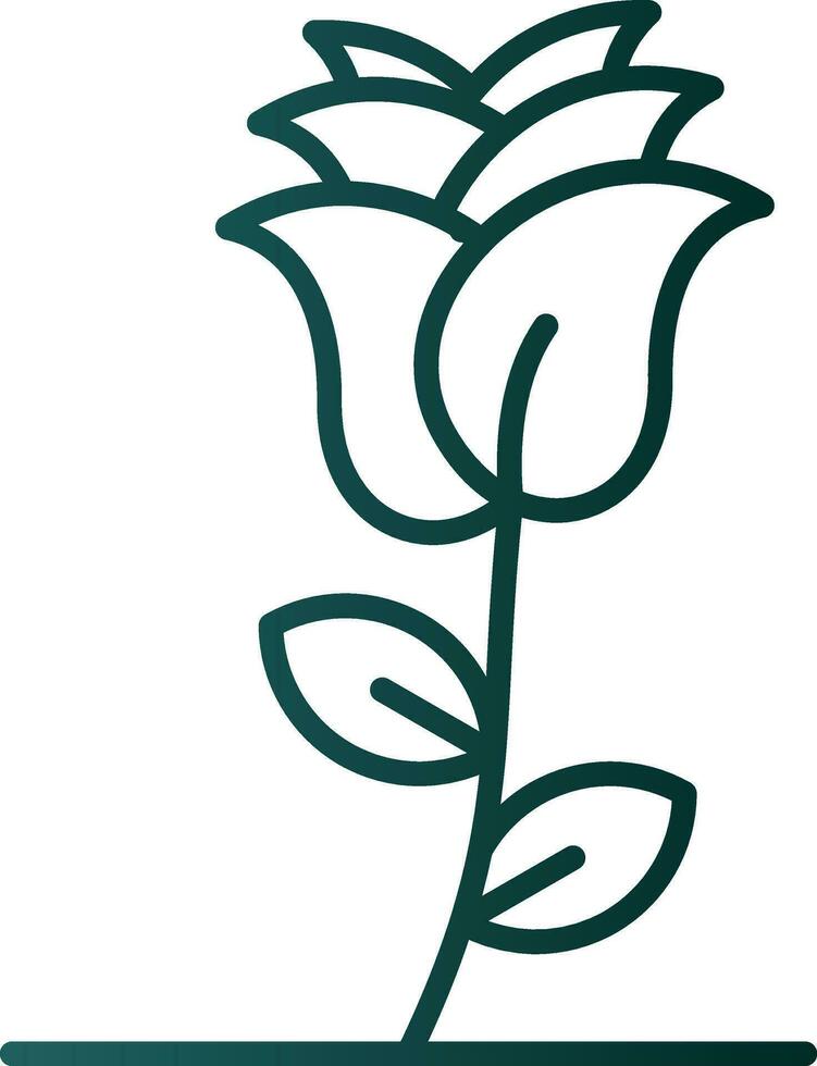 Rose Vector Icon Design