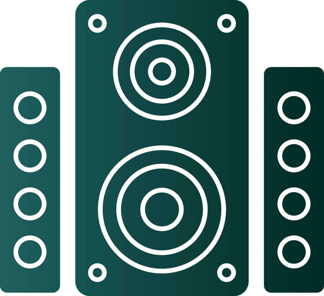 Speaker Vector Icon Design