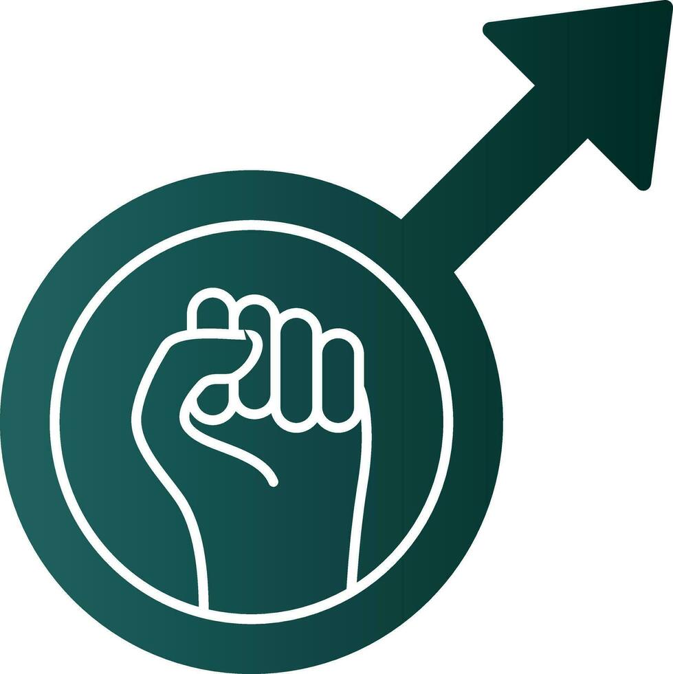 Feminism Vector Icon Design
