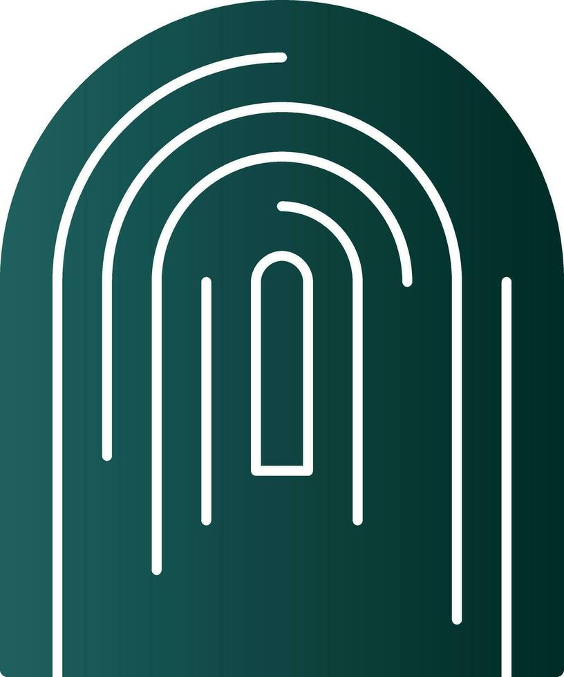 Fingerprint Vector Icon Design