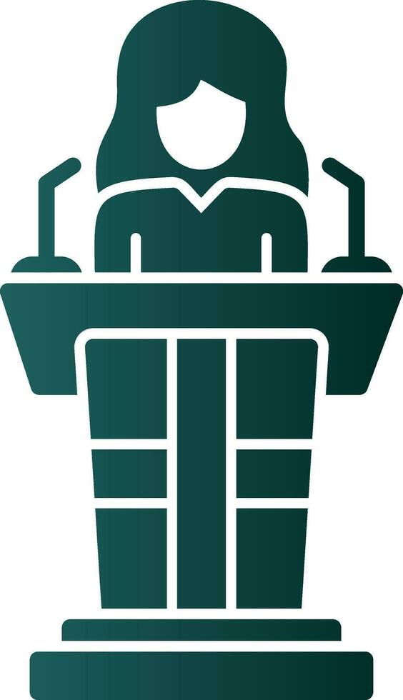 Politician Vector Icon Design