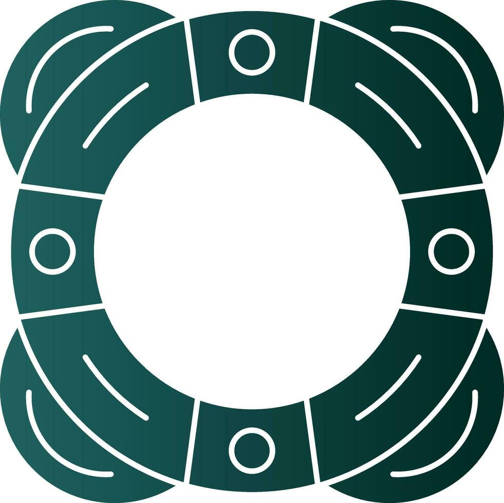 Lifesaver Vector Icon Design