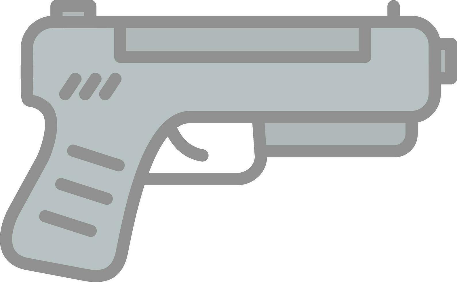 pistola vector icono diseño