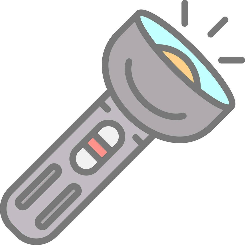 Torch Vector Icon Design