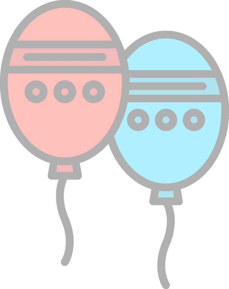 diseño de icono de vector de globo