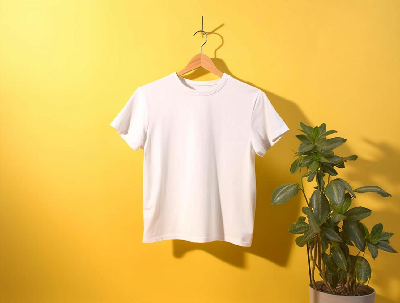 Blank Tshirt for mockup design photo