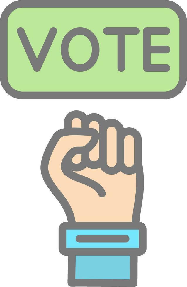 Vote Vector Icon Design