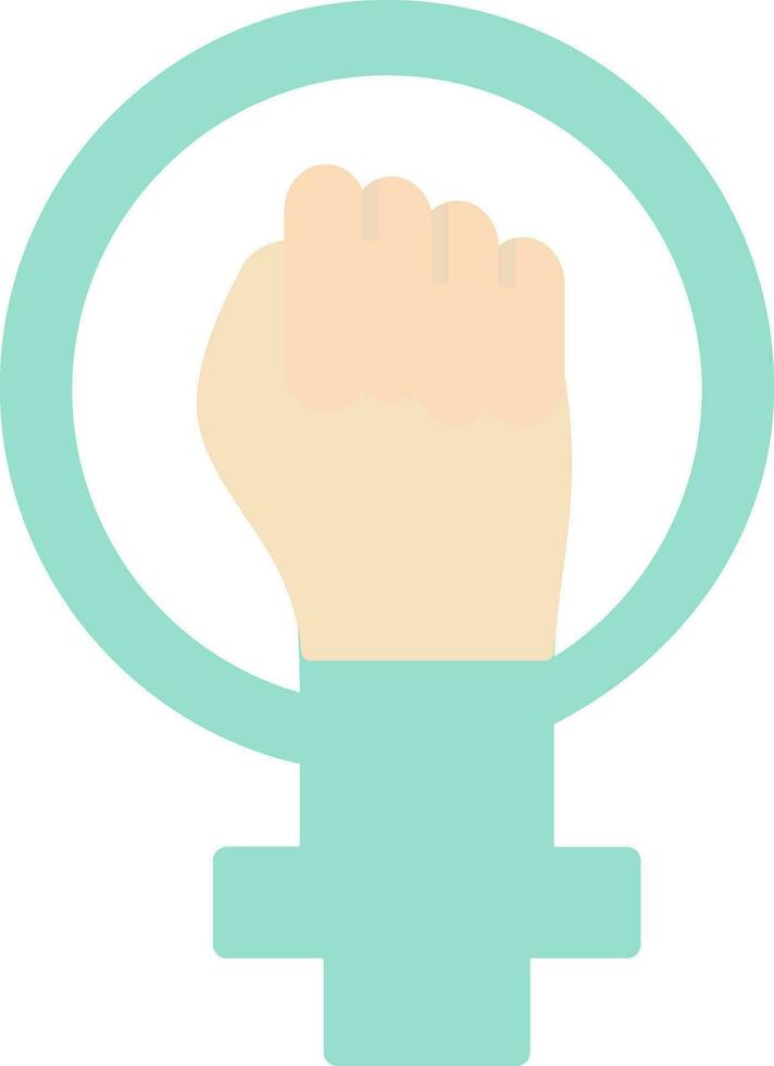 Feminism Vector Icon Design