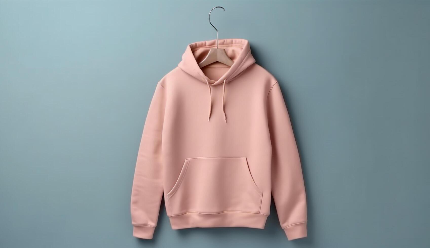 Blank hoodie for mockup design photo