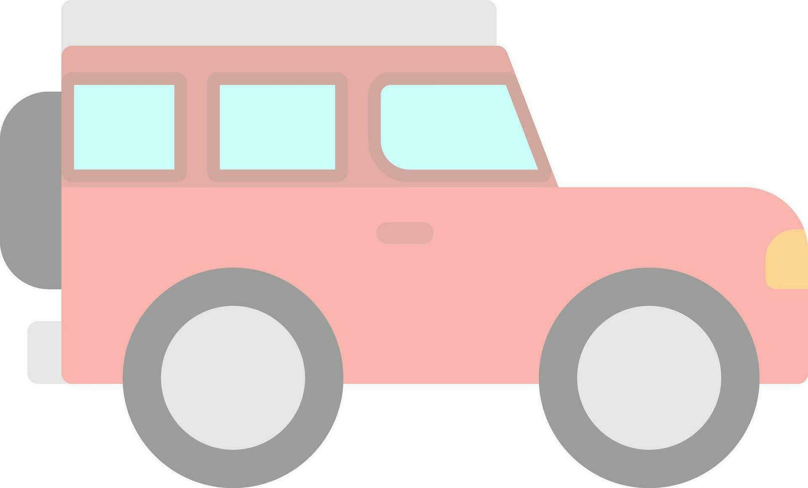 Jeep Vector Icon Design