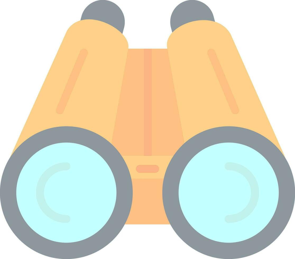 Binoculars Vector Icon Design