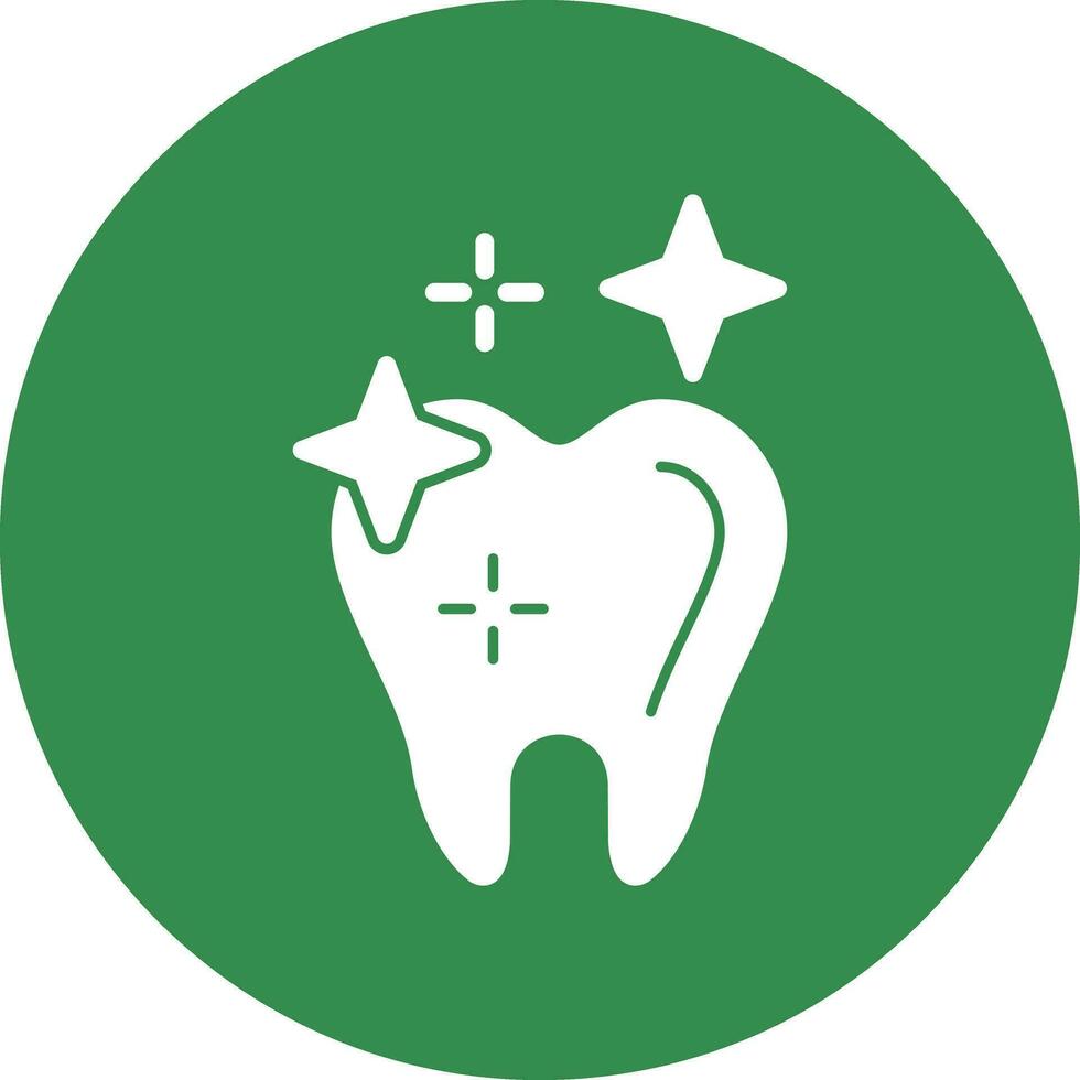 Healthy Tooth Vector Icon Design