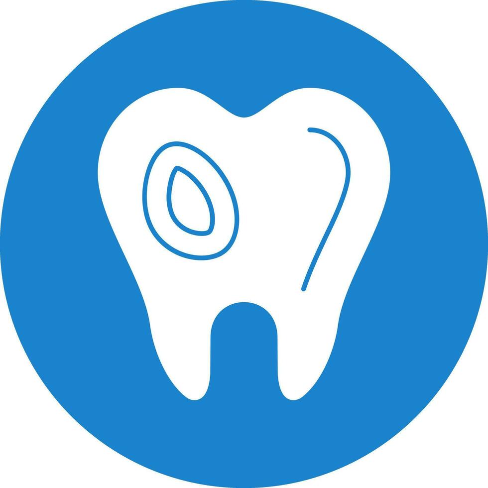 Caries Vector Icon Design