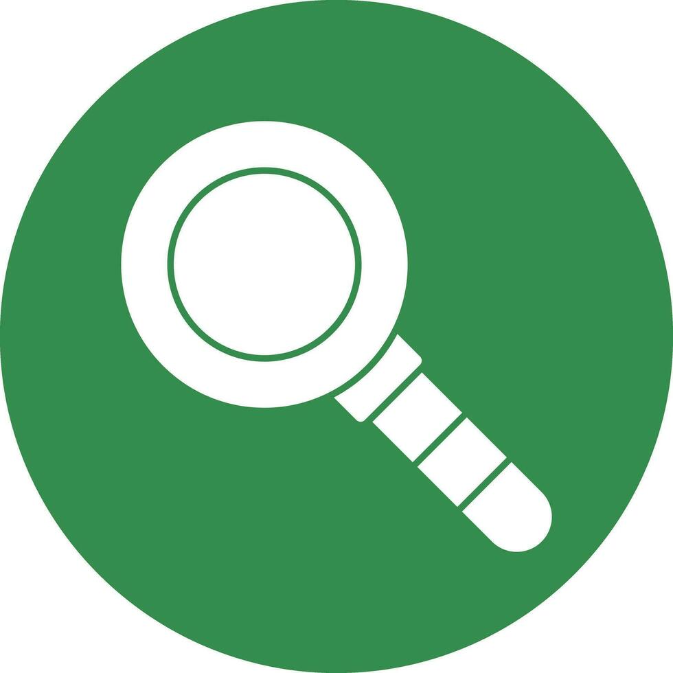 Magnifying Glass Vector Icon Design