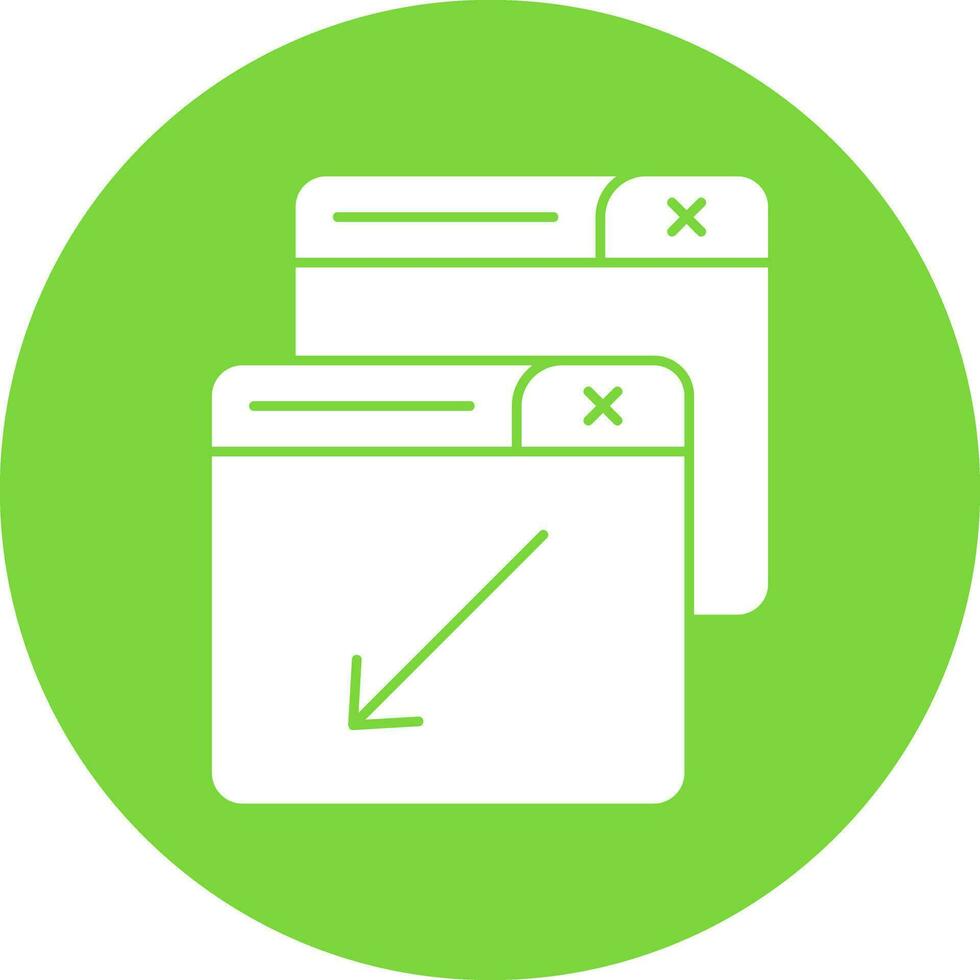 Shrink Vector Icon Design