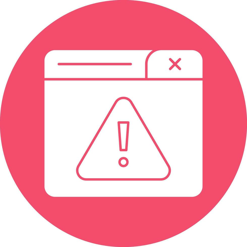 Error Vector Icon Design