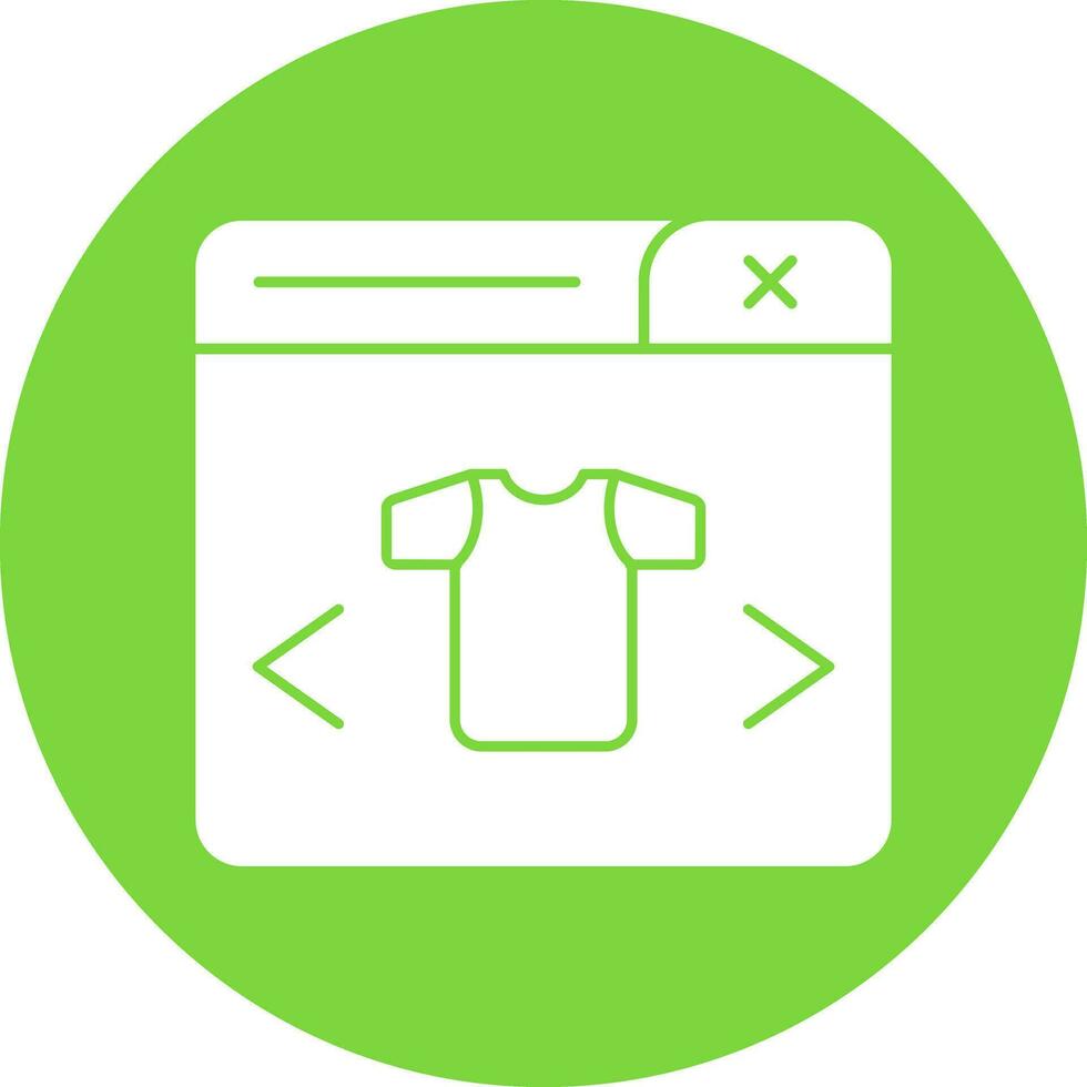 Clothing Store Vector Icon Design