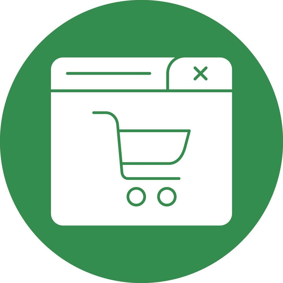 Shopping Online Vector Icon Design