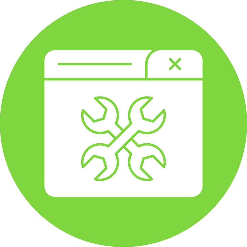 Maintenance Vector Icon Design